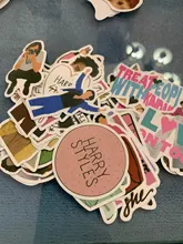 Pegatinas de equipaje para niños y niñas, 50 Uds., grafiti estilo británico harry, impermeable, para monopatín, Maleta de viaje, teléfono, ordenador portátil