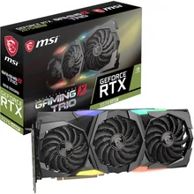 Видеокарта MSI Gaming nVidia GeForce RTX 2070 Super 1770MHz 8192MB 14000MHz 256 bit RTL [RTX 2070 SUPER GAMING TRIO]