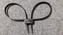 Disposable Handcuffs Cable-Ties Zip-Tie Double-Flex-Cuff Police Plastic Nylon 1pcs/Lot