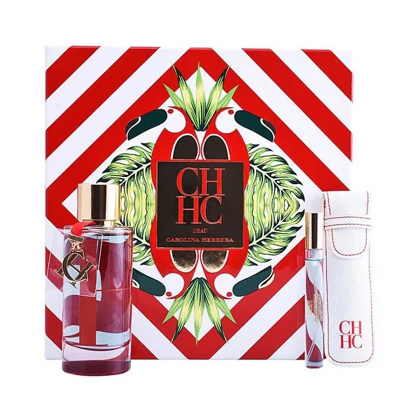 Women's Perfume Set Ch L'eau Carolina Herrera(3 pcs