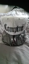 COMPTON-gorra de béisbol con bordado, sombrero de béisbol con bordado, Snapback, Hip Hop, deportiva, ajustable, Unisex, 2020