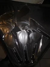 Fondo de ortodoncia Dental, tablero de contraste con imagen de la foto, placa de mejilla Oral con marca de escala, herramientas de dentista autoclavables, color negro, 6 uds.