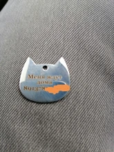 Etiqueta de identificación de Gato de acero inoxidable para mascotas, etiquetas de nombres de mascotas, Collar para gatos, accesorios con teléfono, sexo y etiquetas de nombres, grabado gratis