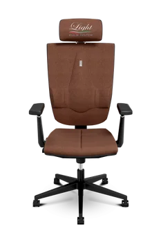

Office chair KULIK SYSTEM SPACE Chocolate Computer chair Relief and comfort for the back 5 zones control spine
