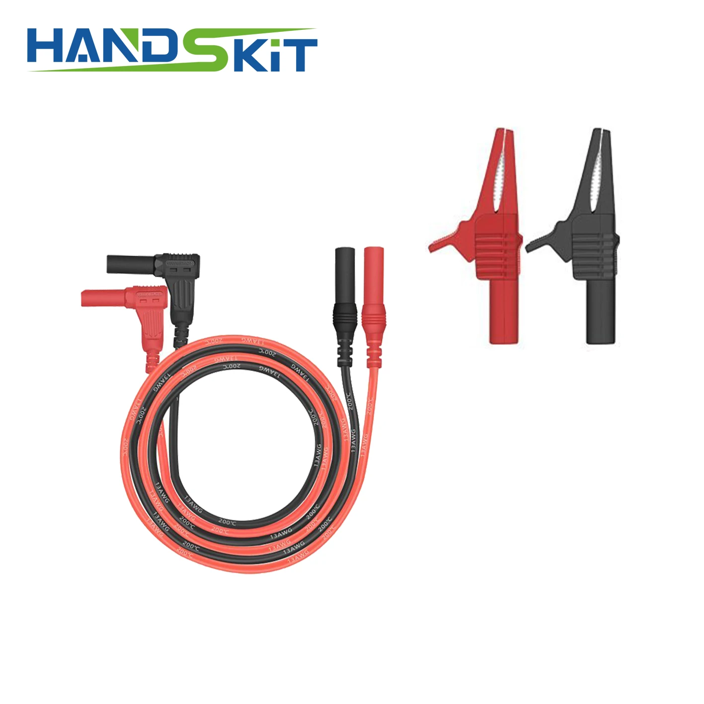 Силиконовый кабель Папа папа 1 м 13awg 1000 В 4 мм 32А|test probe silicone|digital multimeter leadsmultimeter silicon |