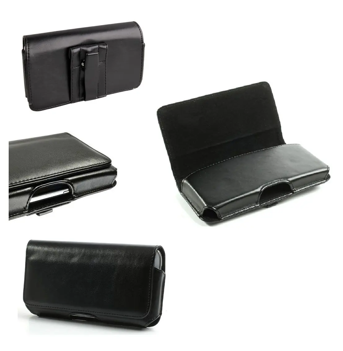 Horizontal belt case executive design and metalic Clip for Four Mobile S350 Thunder (2018) | Мобильные телефоны и
