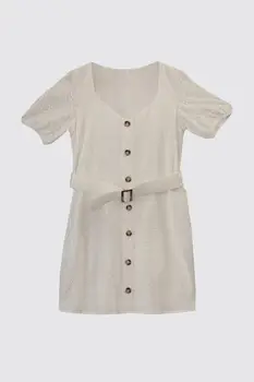 

Trendyol Arched Ruched Dress TWOSS20EL2466