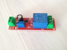 Delay-Relay Module Power-Switch NE555 Shielding-Delay Time Adjustable 12V DC 0--10s