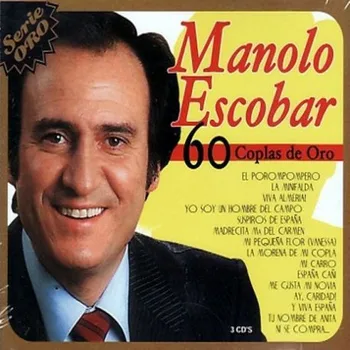 

CD MANOLO ESCOBAR -60 Couplets Golden-3CD