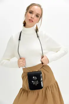 

Th Bags Black Women's shoulder bag TH006 2