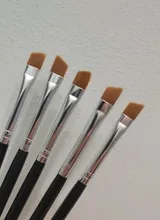 Eyeshadow Makeup-Tool Eyeliner Cosmetic Angled-Brush Professional Eye-Brow Flat Women