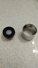 Aireador para grifo de cocina, ahorro de agua, filtro de pulverizador de boquilla macho/hembra cromado