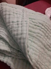 Manta de muselina de algodón para bebé recién Nacido, recién Nacido