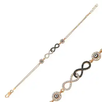 

KUTAYDAN 925 Sterling You I Silver Lady Bracelet