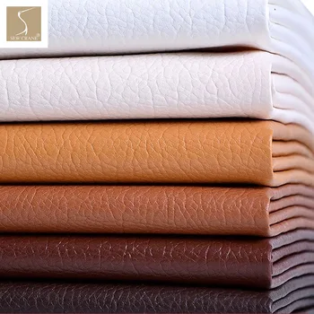 

138cm Wide Colorful Faux Leather Fabric Solid PU Synthetic Leather Home Car Interior Decoration Upholstery Leather Fabric