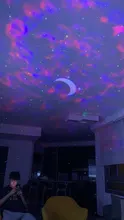 Night-Light Projector Rotation Ocean Star Sky Kids Gift 6-Colors for 360-Degree