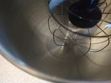 Tazón de acero inoxidable con motor de 4,5l CC, mezclador planetario silencioso, soporte de alimentos de 6 velocidades para cocina, mezclador de crema, batidor de huevos, batidora de masa