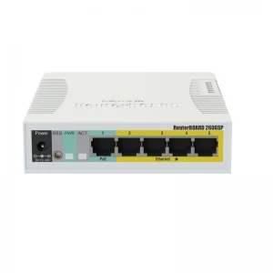 

Switch MikroTik css106-1g-4p-1s (rb260gsp)