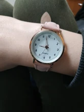 Reloj de cuarzo luminoso Retro para mujer, pulsera de correa de cuero, sencillo, resistente al agua, zegarek damski