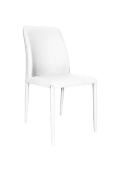 

Chair BALKAN, upholstered similpiel White