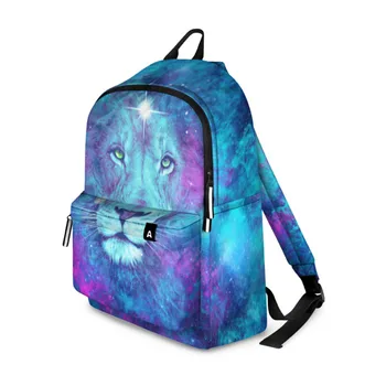 

Backpack 3D space lion BigFace