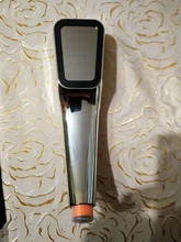 Bathing-Sprayer Shower-Head Square Pressure-Water-Booster Tiny-Holes Saving Bathroom