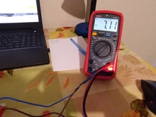 UNI-T-multímetro Digital UNI T, valores eficaces verdaderos UT890C UT890D + rango Manual AC DC, probador de temperatura de capacitancia, retroiluminación