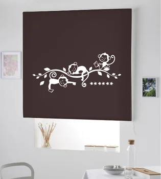 

Blind Iroa roll Child/Monkey! ROLLER BLINDS TRANSLUCENT! (CHOCOLATE 100X175)