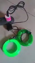 Strip LED Cable Rope-Tape Shoes Neon-Light El-Wire Glow Waterproof Flexible 3V Clothing