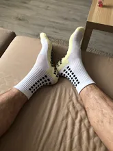 Calcetines deportivos para hombre, calcetín con fondo de toalla gruesa, dispensador de tubo, antideslizantes, para fútbol, baloncesto, novedad