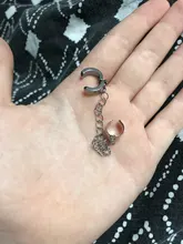 Cadena de acero inoxidable para hombres y mujeres, Clip para las orejas, pendientes de nueva moda, ornamento, bts-20 al por mayor