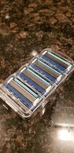 4 unids/lote cuchillas de afeitar 5 capas de cuchilla de afeitar para Gilettee de energía de fusión de afeitar BladesFor Gillette Proglide máquina