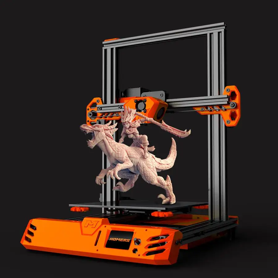 Homers odysxiе 3D принтер TEVO Tarantula PRO DIY Kit Принтер 235x235x250 Большой размер печати блок
