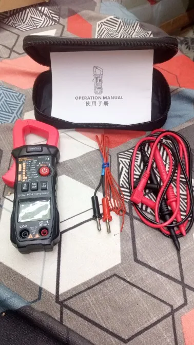 Отзыв о товаре ANENG ST210 токовые клещи ac/dc мультиметр профисионал цифровой тестер токовые клещи зажим-Измеритель постоянного/переменного тока 6000 А тик ток то... от пользователя L***y