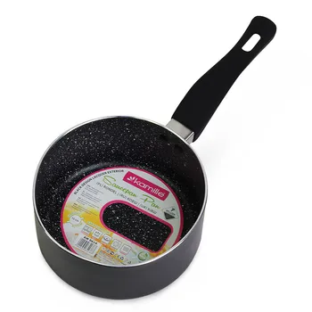

Bucket 1.6L made of aluminum with marble coating without cover (Ø 16*7.5 cm) Kamille, kml-0614mr