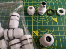 Cable Gland Plastic-Connector PG9 PG16 Nylon PG11 Waterproof PG7 IP68 for 3-6.5mm Pg9/Pg11/Pg13.5/Pg16