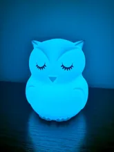 Bedside Lamp Dimmable-Timer Touch-Sensor Led-Night-Light Remote-Control Baby Rechargeable