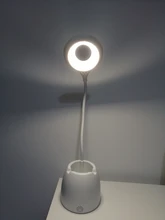 Bracket-Pen-Holder Desk-Light Table-Lamp Dimming Touch-Night-Light Learning-Multi-Function