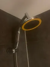 Cabezal de ducha con ahorro de agua, ducha de mano grande de 6 pulgadas, ducha de lluvia de baño de alta presión, cabezal de ducha de SPA