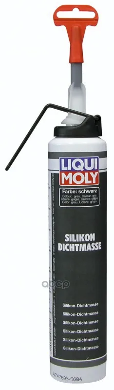 Герметик Силиконовый Liqui Moly 0,2л Silicon-Dichtmasse Schwarz(Черный) Liqui Moly 6185 Liqui moly арт. 6185