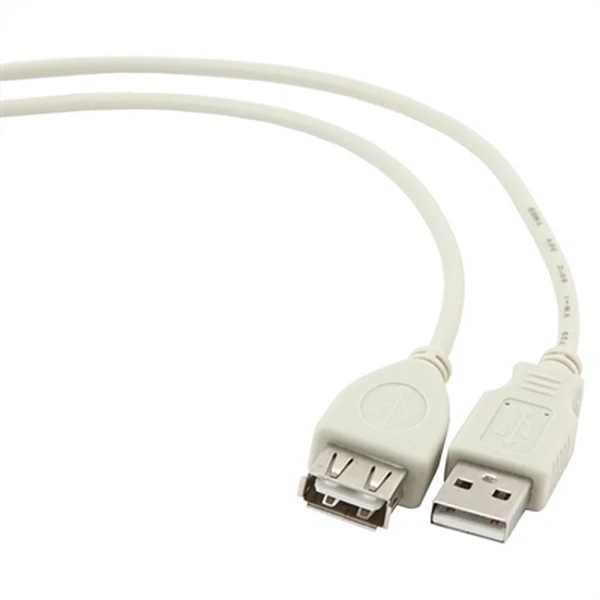 USB удлинитель GEMBIRD CC-USB2-AMAF-75CM/30 Белый | Компьютеры и офис