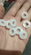 Rubber-Ring Washer Shower-Nozzle-Hose-Pipe PTFE Flat-Gasket Bellows-Tube Black Silicon