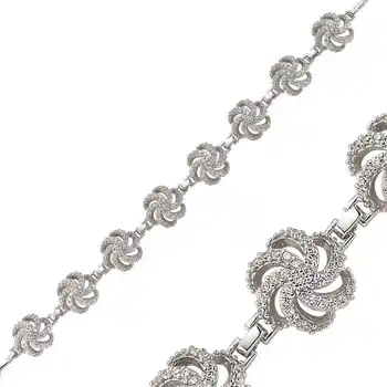

Merve Silver Flower Women 'S Bracelet