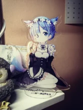 Model Toy Decoration Gifts-Toys Action-Figures Acrylic-Stand Rem Emilia-Ram Cosplay Beatrice