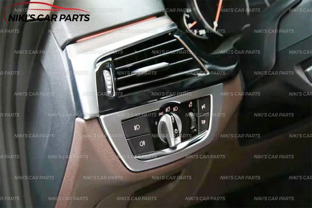 Рамка кнопки блок для BMW 5 серии G30-ABS пластик 1 комплект/1 шт литье украшения автомобиля стиль
