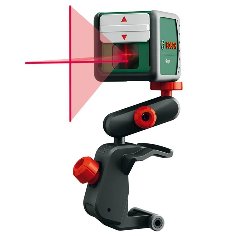 Лазерный уровень Bosch Quigo lll (построение вертикаль, горизонталь, крест, точность измерения 0,8 мм-м)