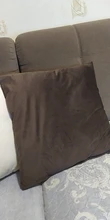 Solid Velvet Pillow Cushion Cover Home New Year Decorative 40*40/45*45/50*50/55*55/60*60cm