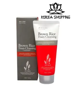 

3W CLINIC Пенка для умывания КОРИЧНЕВЫЙ РИС Brown Rice Foam Cleansing