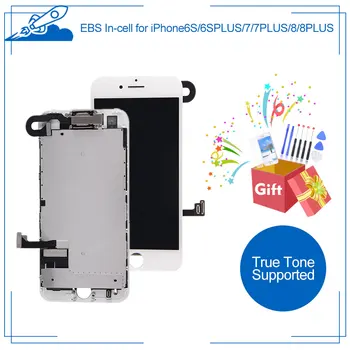 

Elekworld EBS In-cell For iPhone 6S 7 8 Plus LCD Display Camera Full Assembly Completed With 3D Force Touch Screen Replacement