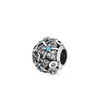 

Silver Pendant-charm with cubic zirconia sunlight sample 925